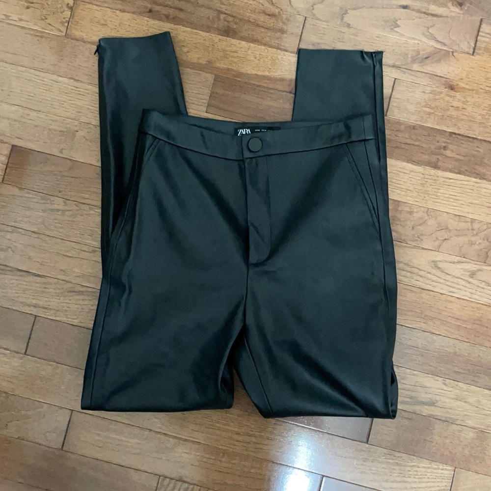 Zara Vegan Leather Pants